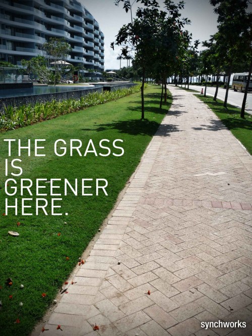 Grass is greener